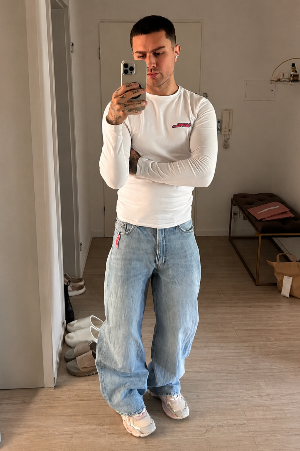 BASIC Essentail Longsleeve White