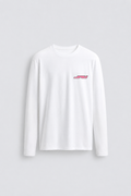 BASIC SLIM-FIT LONGSLEEVE WHITE